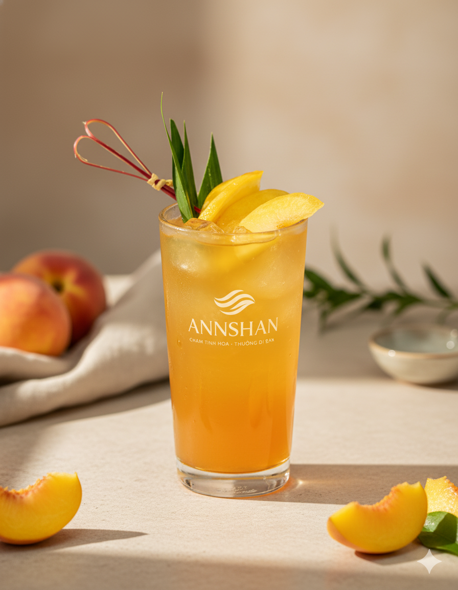 Trà đào Shan Tuyết