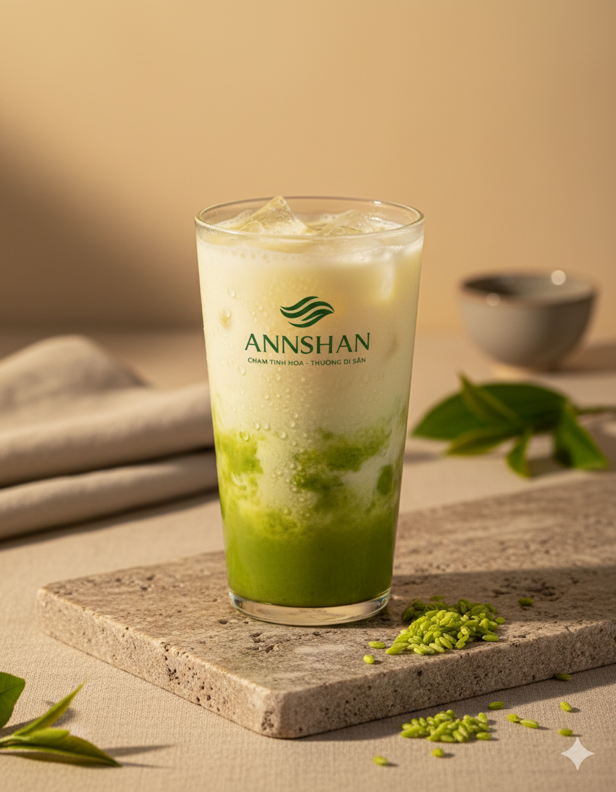 Trà sữa cốm non